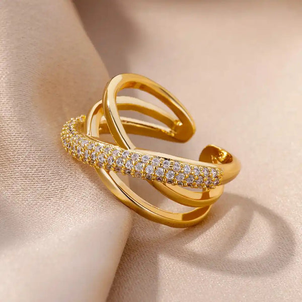 Double Crossed Ring