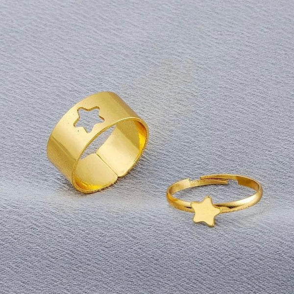 Couple Star Rings