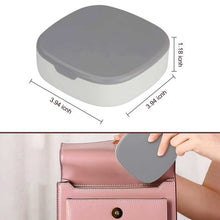 Mini Portable Travel Cosmetic And Jewelry Storage Box Organizer With Mirror (random Color)