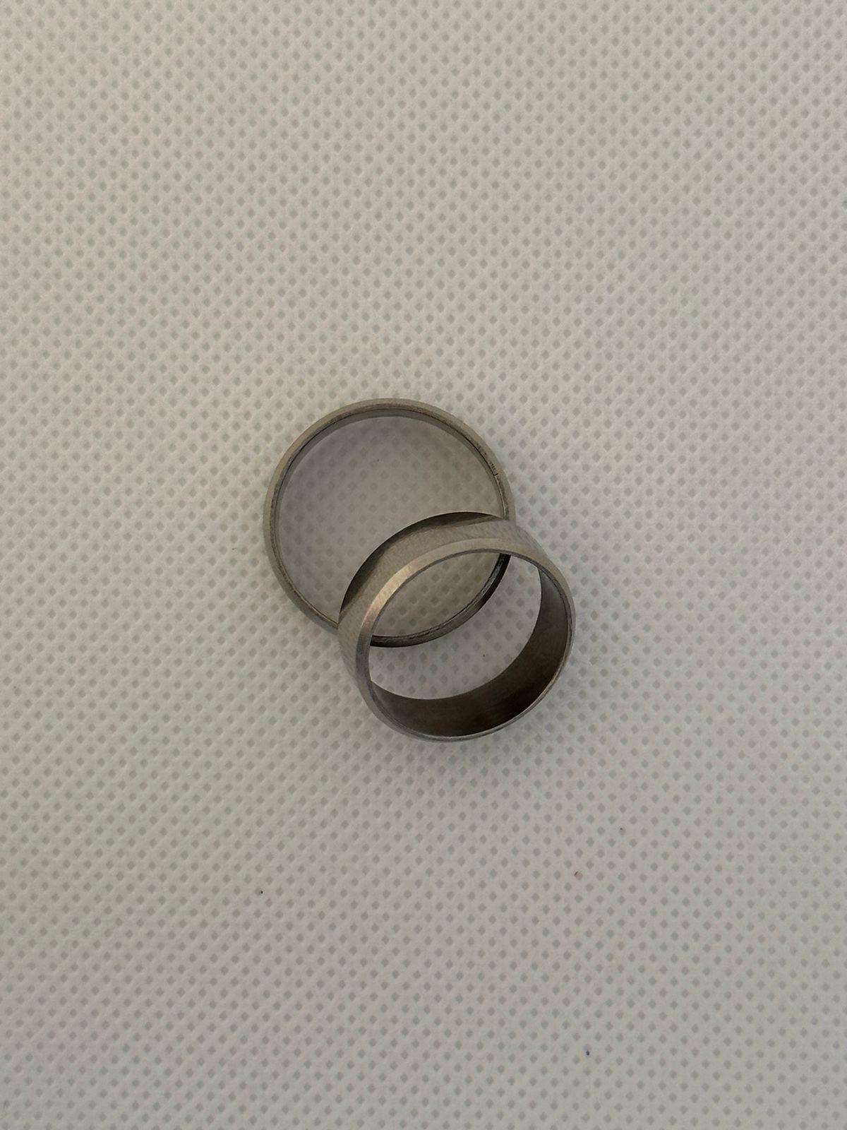 Silver Rings , Top View